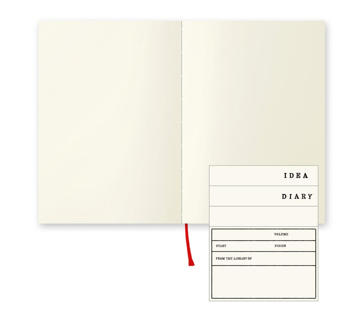 Midori MD Paper A6 notebook with pen writing
