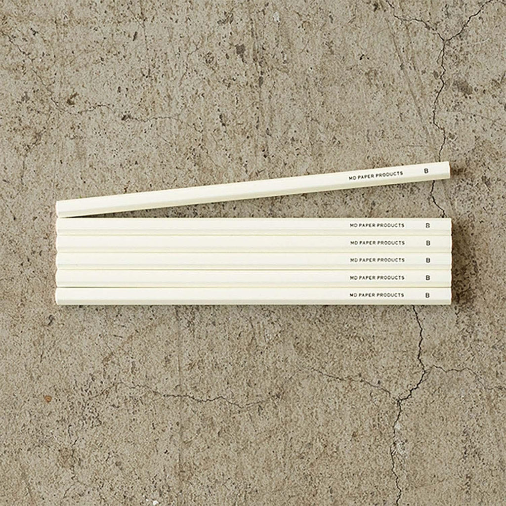 Midori MD Paper B pencils in use sketching