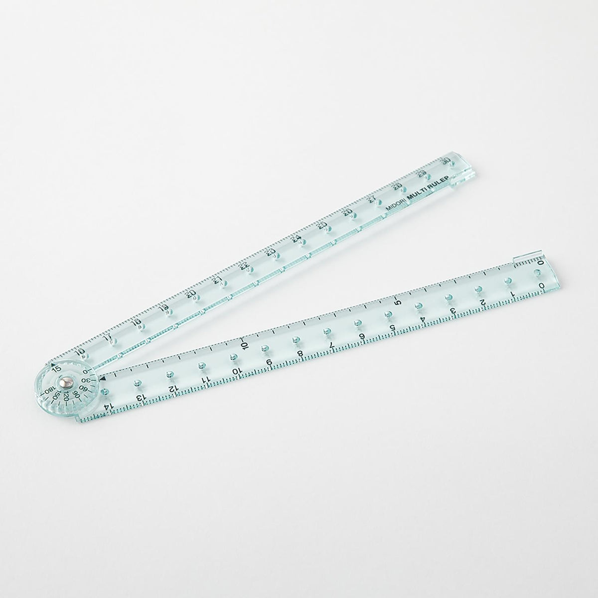 Midori multi ruler 30cm in blue product photo