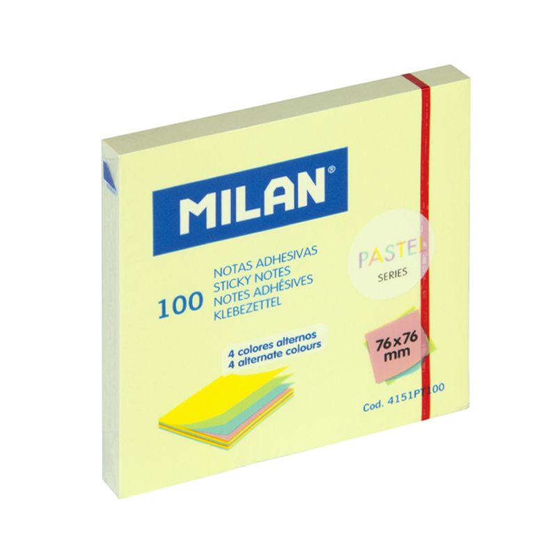 Milan pastel colour sticky notes product photo