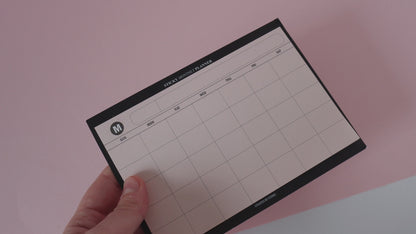 Sticky Monthly Planner - Pink [SAMPLE]