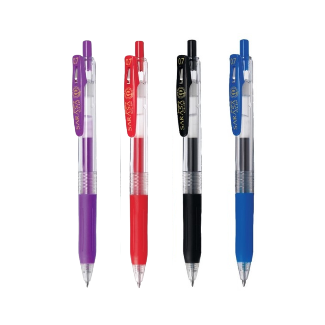 Zebra Sarasa Clip retractable gel pen product photo