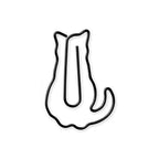 Midori D-Clips sitting cat paper clips