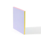 Labobratori sprayed edge blue purple notebook cover close-up