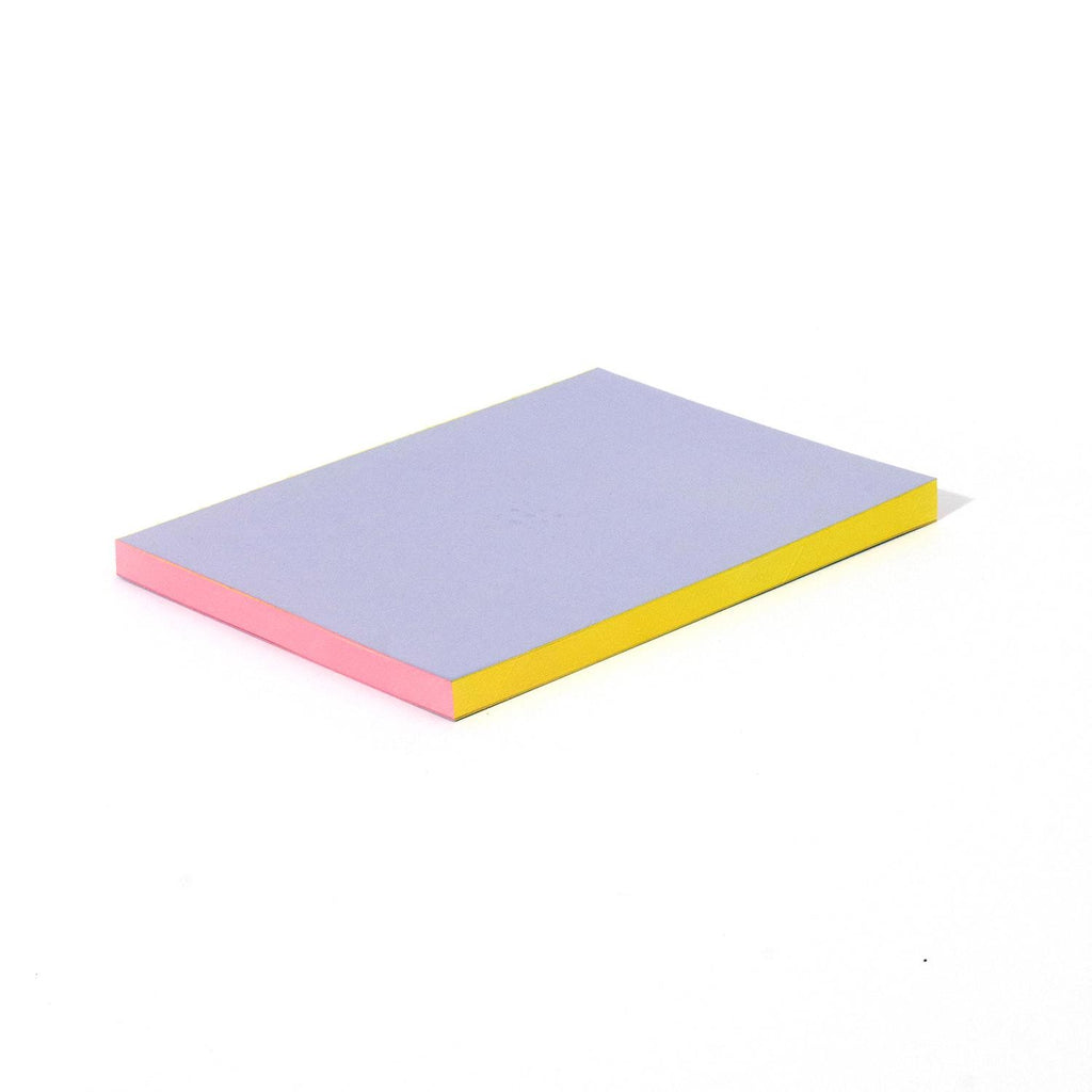 Labobratori sprayed edge notebook spine detail blue purple