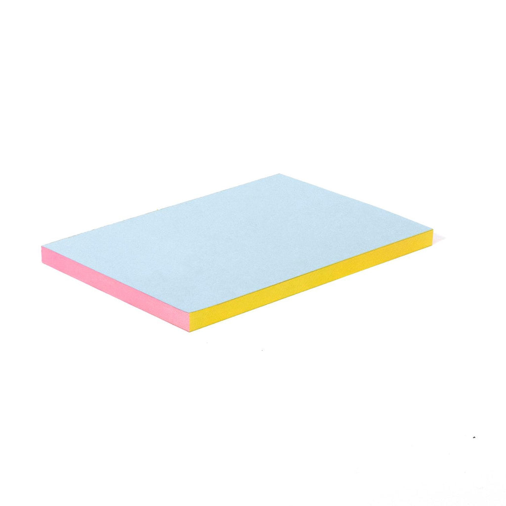 Labobratori blue purple sprayed edge notebook flat lay