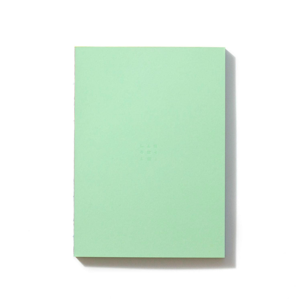 Labobratori sprayed edge notebook page texture