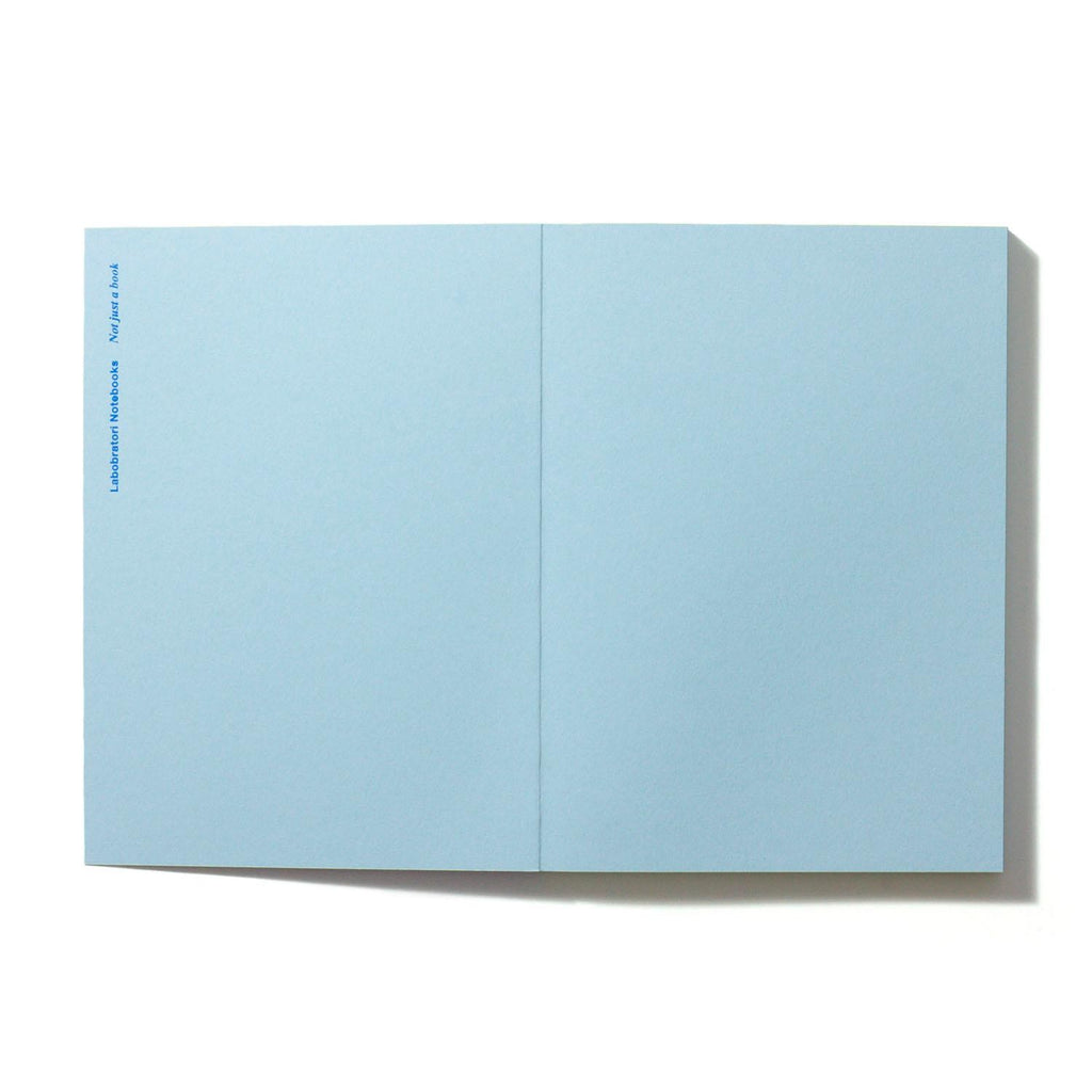 Labobratori notebook pink green edge detail