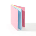 Labobratori sprayed edge notebook in pink and green product photo