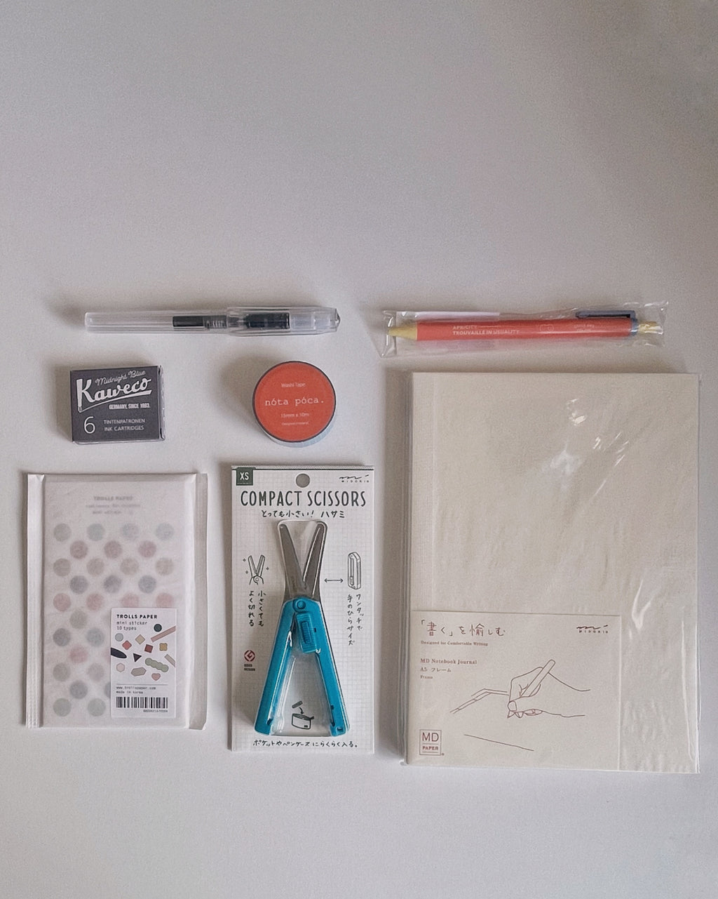 nóta póca Start Again Bundle with Kaweco Perkeo and Bubbly gel pen