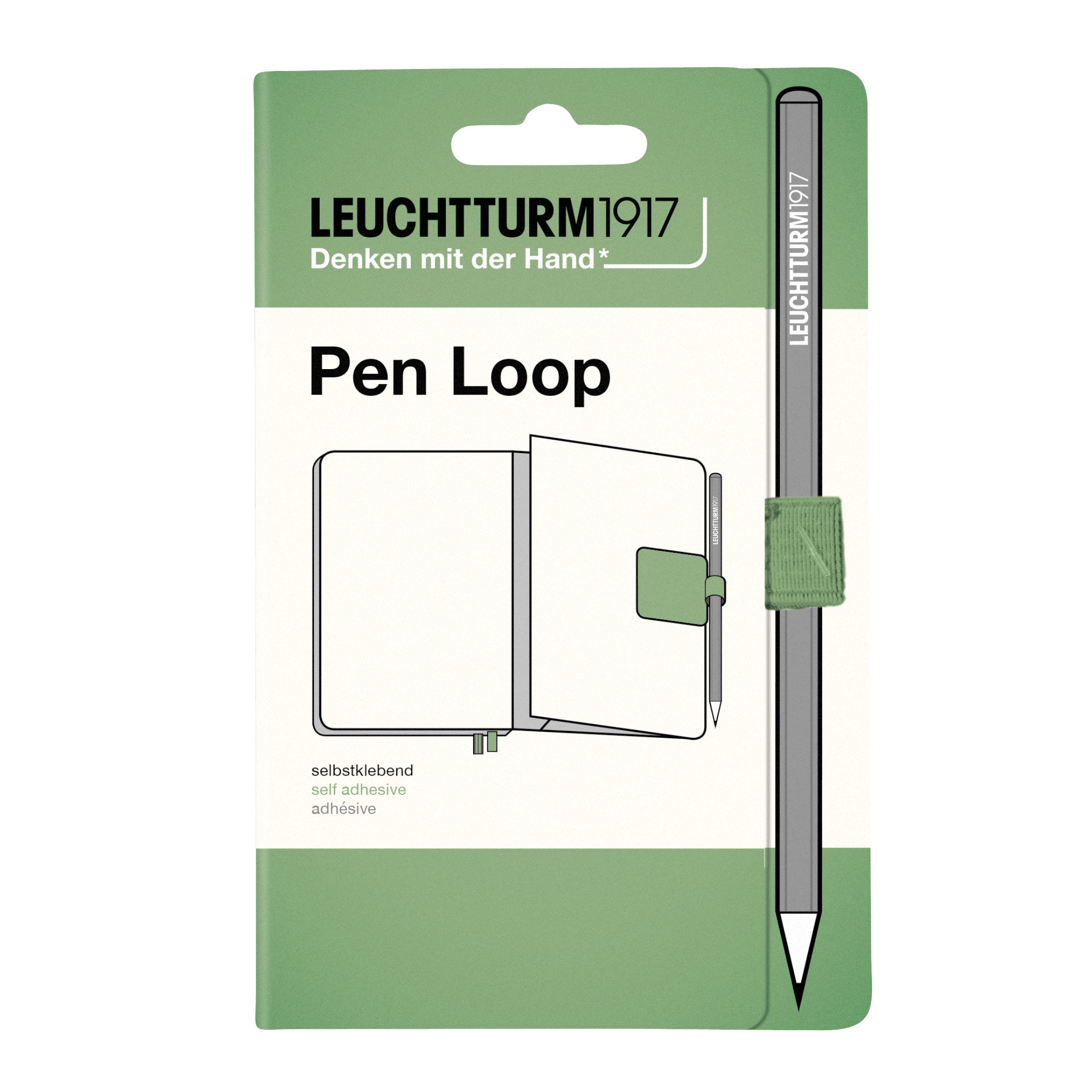Leuchtturm 1917 Pen Loop in Sage Green
