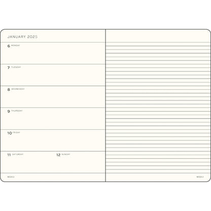 Leuchtturm1917 2025 B5 Weekly Planner & Notebook