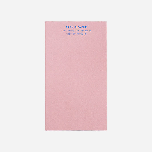 Small Memo Pad in Azalea