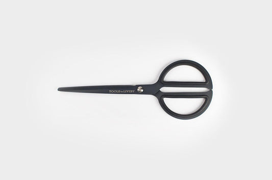 Black 8" Japanese Stainless Steel Scissors