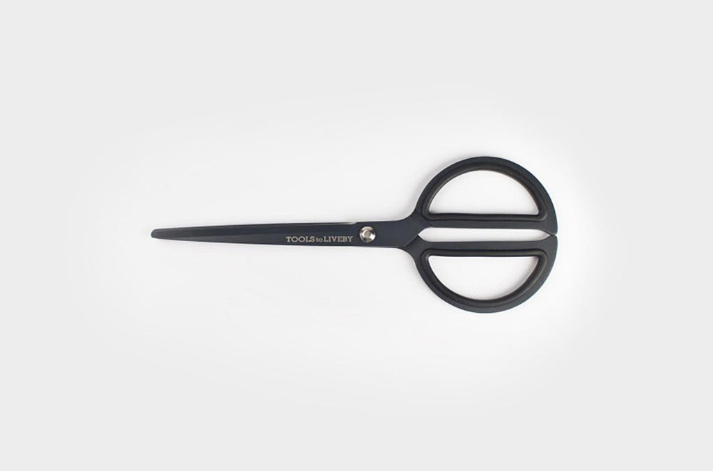 Tools to Liveby 8 inch black Japanese stainless steel scissors product photo