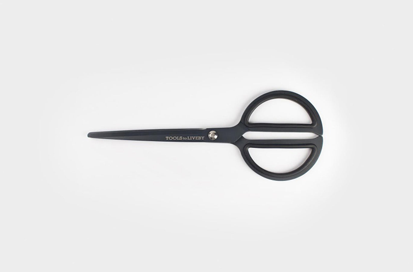 Tools to Liveby 8 inch black Japanese stainless steel scissors product photo