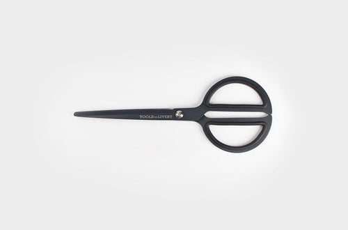 Tools to Liveby 8 inch black Japanese stainless steel scissors product photo