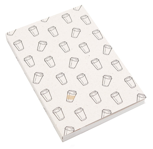 Coffee Cups A5 Notebook