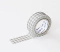 Iconic dusty gingham masking washi tape roll product photo