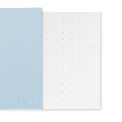 Easy Breezy Coil A5 Notebook in Azure - Dotted