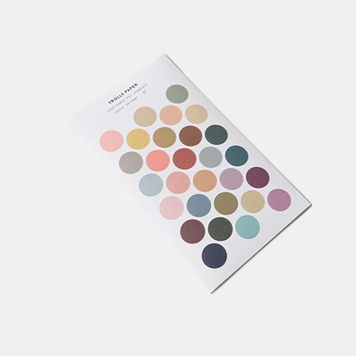 Geometric Color Stickers - 10 Sheets-Stickers-trolls paper-nóta póca