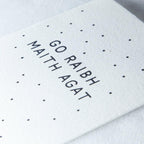 Go Raibh Maith Agat-Cards-The Pear in Paper-nóta póca