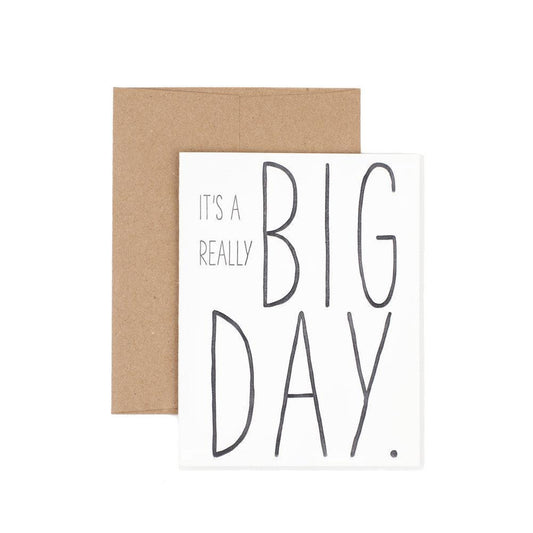 It's a Really Big Day-Cards-The Pear in Paper-nóta póca