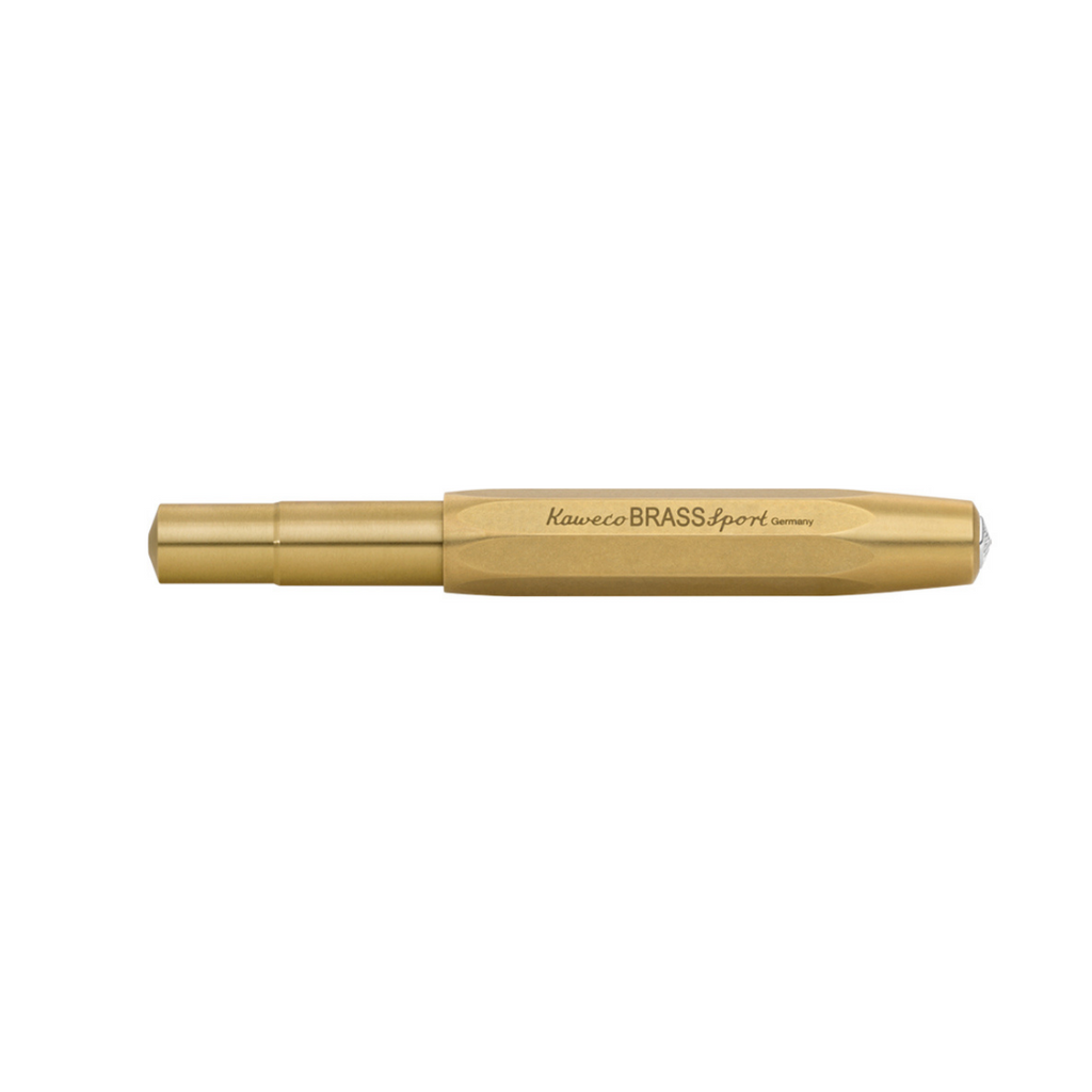 Kaweco Brass Sport fountain pen side view