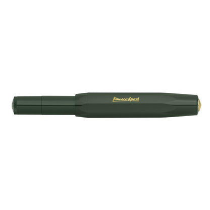 Kaweco Classic Sport Fountain Pen Green-Pens-Kaweco-Fine / 0.7mm-nóta póca