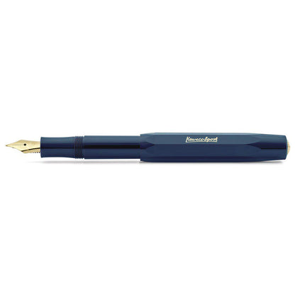 Kaweco Classic Sport Fountain Pen Navy-Pens-Kaweco-Fine / 0.7mm-nóta póca