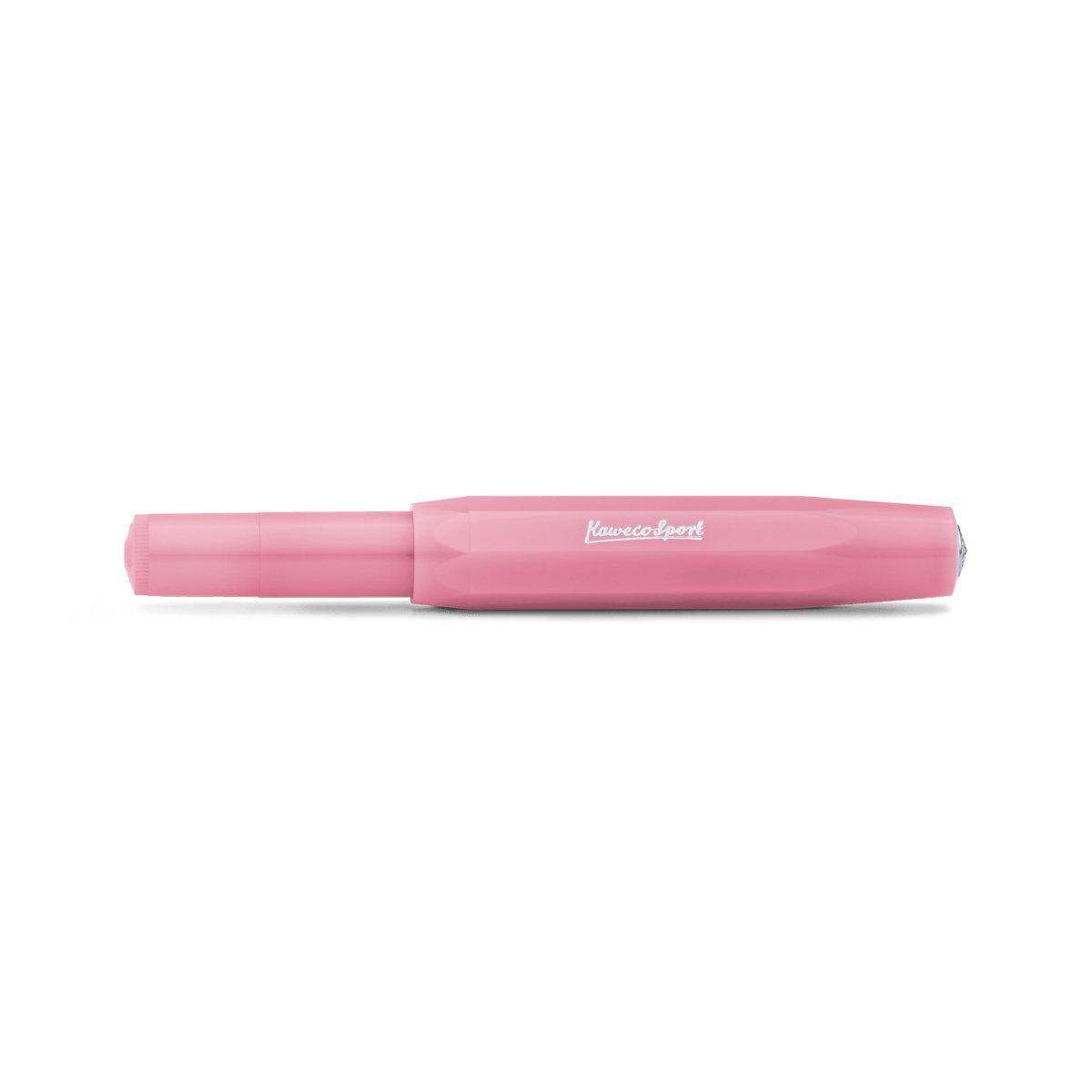 Kaweco Frosted Sport Fountain Pen Blush Pitaya-Pens-Kaweco-Fine / 0.7mm-nóta póca