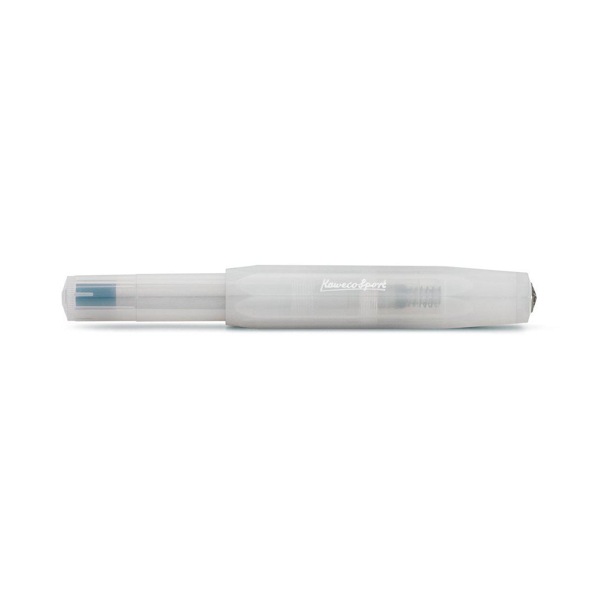 Kaweco Frosted Sport Fountain Pen Natural Coconut-Pens-Kaweco-Fine / 0.7mm-nóta póca