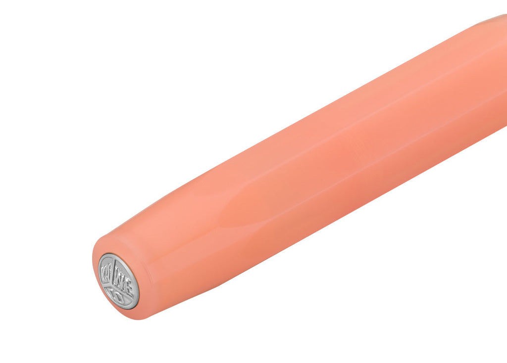 Kaweco Frosted Sport Fountain Pen Soft Mandarin - lifestyle shot