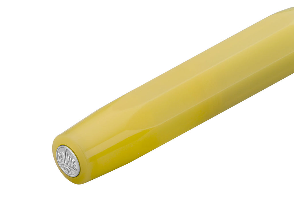 Kaweco Frosted Sport Fountain Pen Sweet Banana - lifestyle shot