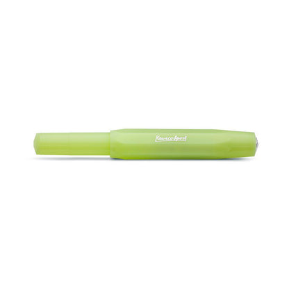 Kaweco Frosted Sport Gel Roller Pen Fine Lime-Pens-Kaweco-nóta póca