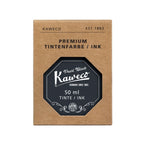 Kaweco Pearl Black ink 50ml bottle label close-up