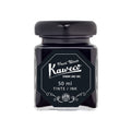 Kaweco Pearl Black fountain pen ink bottle 50ml glass jar