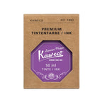 Kaweco Summer Purple ink 50ml bottle label close-up