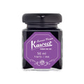 Kaweco Summer Purple fountain pen ink bottle 50ml glass jar