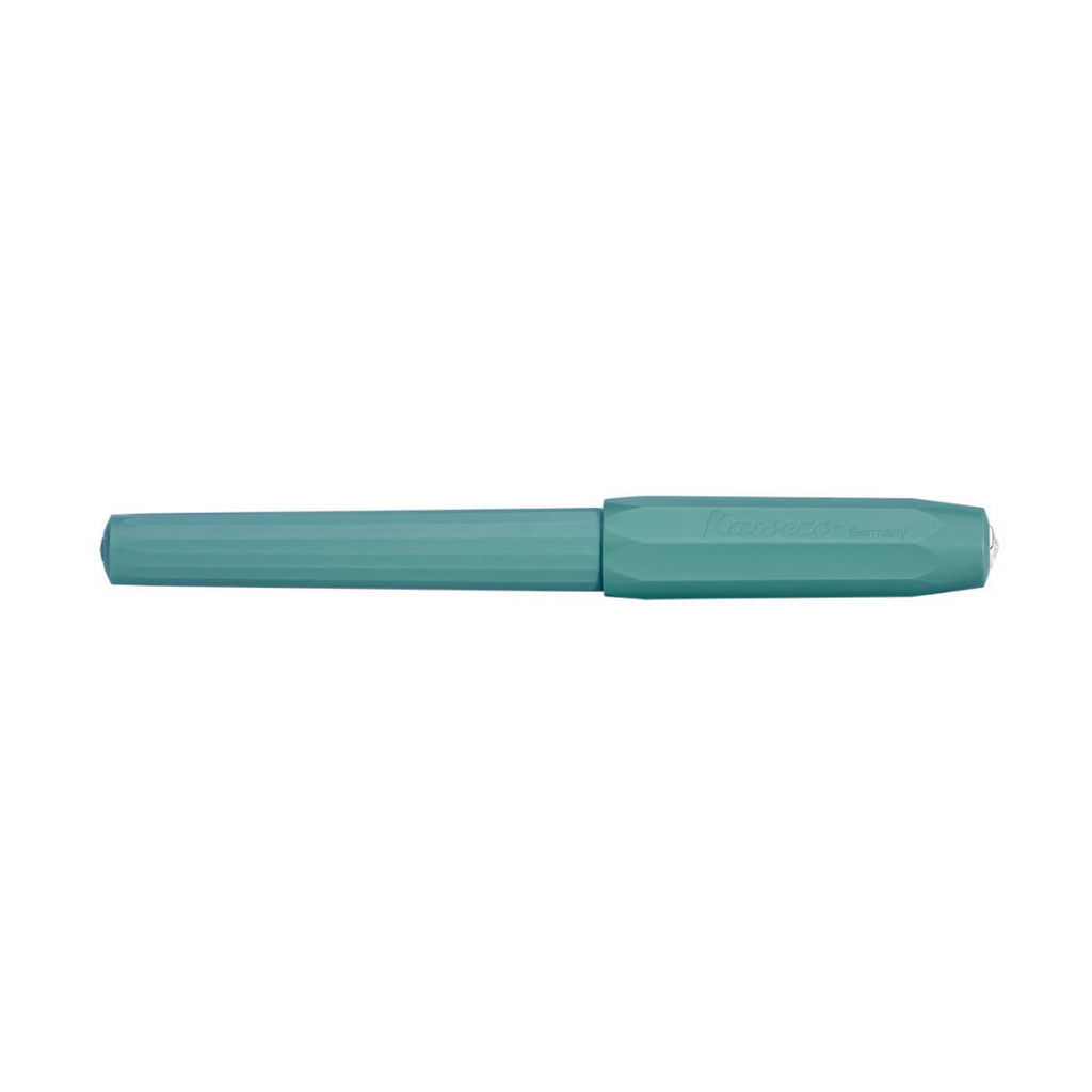 Kaweco Perkeo breezy teal fountain pen side view
