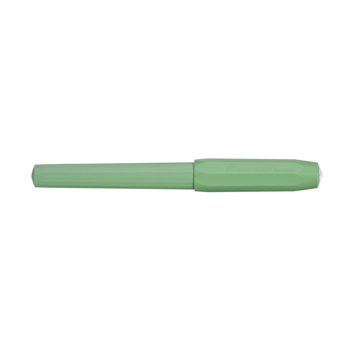 Kaweco Perkeo jungle green fountain pen side view