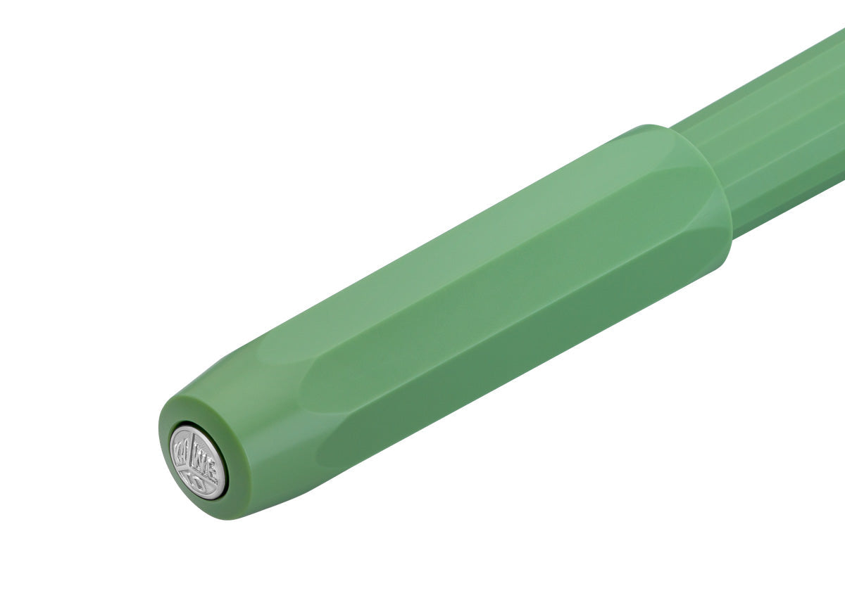 Kaweco Perkeo jungle green fountain pen with ink cartridge