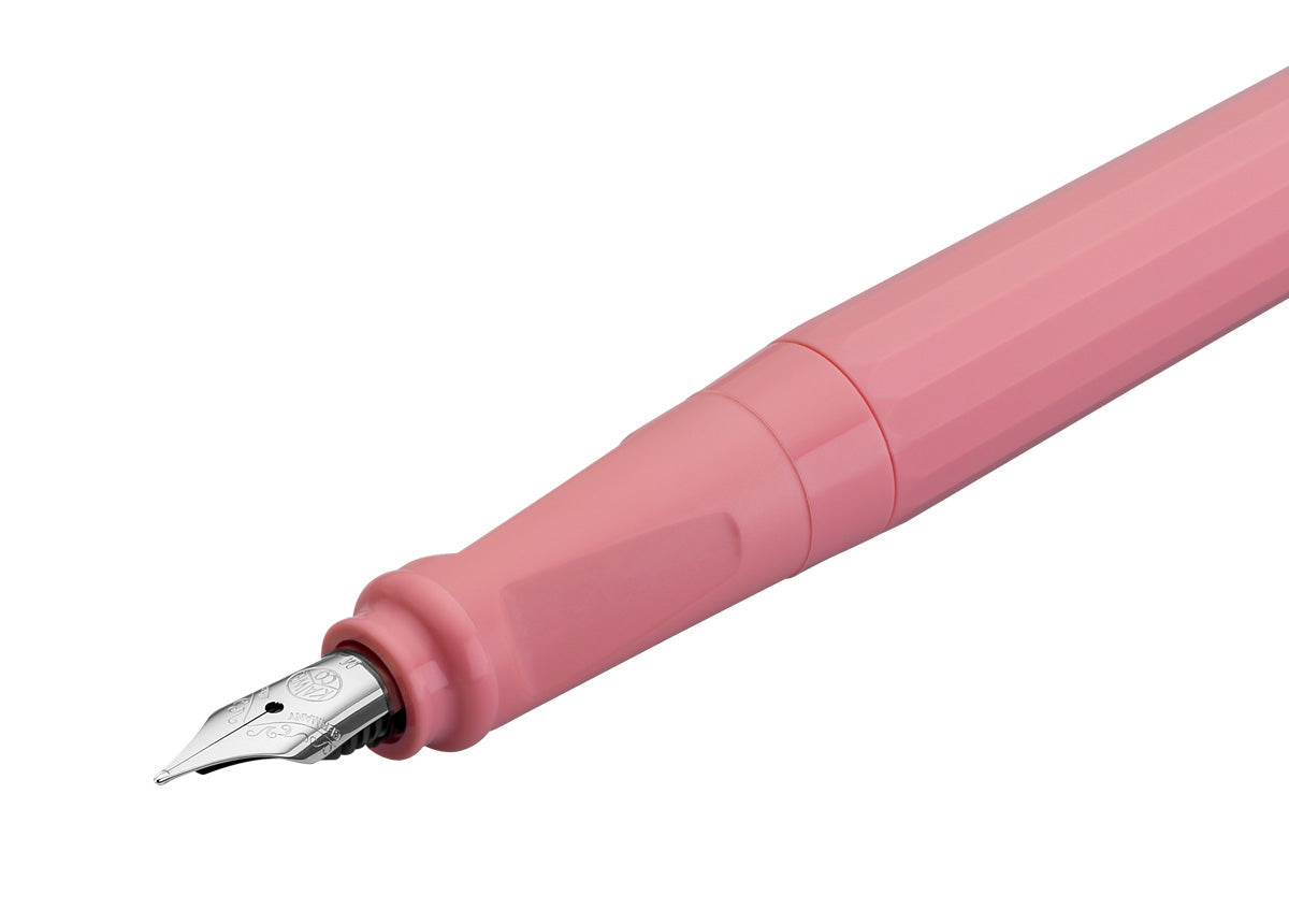 Kaweco Perkeo peony blossom fountain pen in hand writing