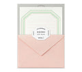 Midori letter pressed frame letter writing set product photo
