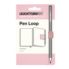 Leuchtturm1917 blush pen loop attached to notebook cover