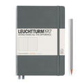 Leuchtturm1917 A5 hardcover notebook in anthracite grey