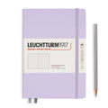 Leuchtturm1917 A5 hardcover notebook in lilac purple