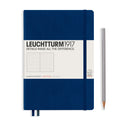 Leuchtturm1917 A5 Hardcover Notebook in Navy