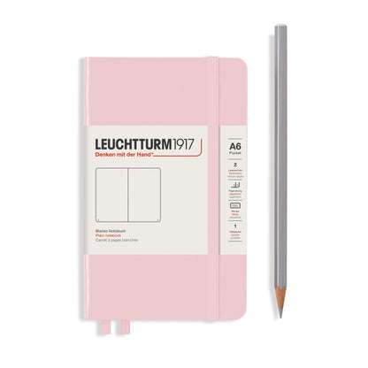 Leuchtturm1917 A6 Hardcover Notebook in Powder
