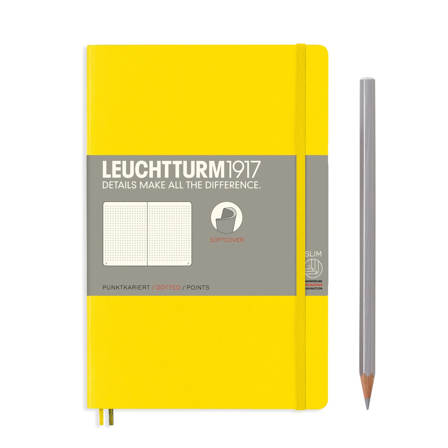Leuchtturm1917 B6+ Softcover Notebook in Lemon